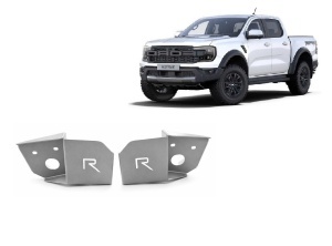 Scut de protecție din aluminiu pentru senzorul brațului de suspensie spate Ford Ranger Raptor 2023 - 2026