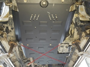 Scut metalic cutie de viteză Toyota Hilux Revo 2016 - 2026 - Img 4