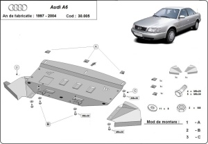 Scut motor Audi A6 1997 - 2004 - Img 3