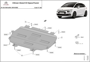 Scut motor Citroen Grand C4 SpaceTourer 2018 - 2022 - Img 3