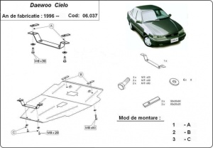 Scut motor Daewoo Cielo 1995 - 2008 - Img 3