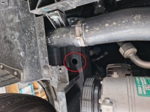 Scut motor din aluminiu BAIC Beijing X75 2023 - 2026 - Img 5