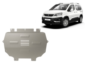 Scut motor din aluminiu Peugeot Rifter 2019 - 2026