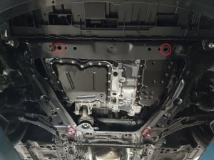 Scut motor din aluminiu Renault Koleos 2016 - 2025 - Img 5
