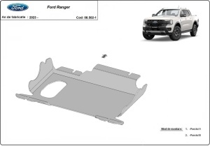 Scut motor Ford Ranger 2023 - 2026 - Img 2