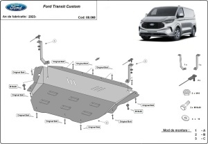 Scut motor Ford Tourneo Custom 2023 - 2026 - Img 3