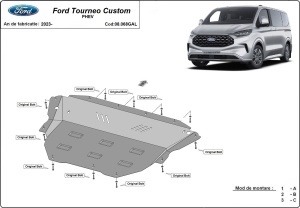 Scut motor galvanizat Ford Tourneo Custom PHEV 2023 - 2026 - Img 3
