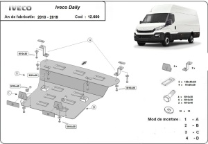 Scut motor Iveco Daily 6 2014 - 2026 - Img 3