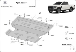 Scut motor KGM Musso 2026 - 2026 - Img 3