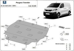 Scut motor Peugeot Traveller 2016 - 2026 - Img 3