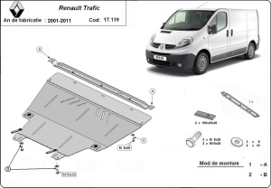 Scut motor Renault Trafic 2003 - 2014 - Img 3