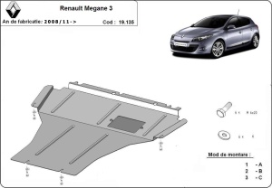 Scut motor și cutie de viteză Renault Megane 3 2008 - 2017 - Img 3
