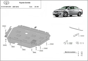 Scut motor Toyota Corolla 2007 - 2012 - Img 3