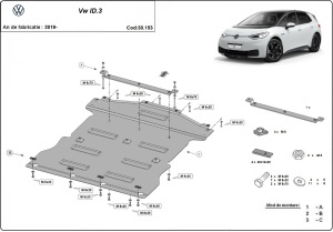 Scut motor Volkswagen ID 3 2019 - 2026 - Img 3