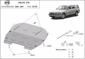 Scut motor Volvo V70 2000 - 2007 - Img 3