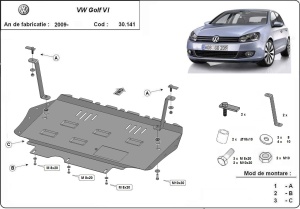 Scut motor VW Golf 6 2008 - 2012 - Img 3