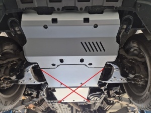 Scut radiator din aluminiu Toyota Land Cruiser 250 2024 - 2026 - Img 7