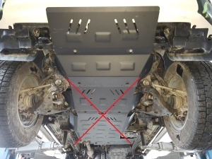 Scut radiator metalic Toyota Hilux Revo 2016 - 2026 - Img 5