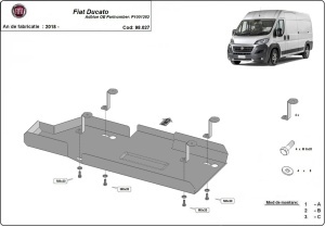 Scut rezervor AdBlue Fiat Ducato 2018 - 2026 - Img 3