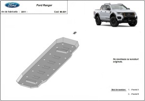 Scut rezervor Ford Ranger 2011 - 2023 - Img 3