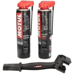 Set intretinere lant moto Motul Chain Care Kit motocicleta de strada - Img 2
