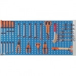 Panouri perforate orizontale din metal pentru scule