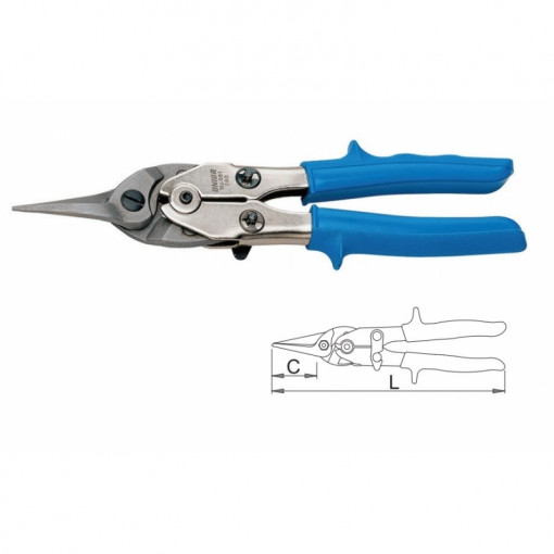 561R 3G Foarfeca de tabla tip ideal, 260 mm