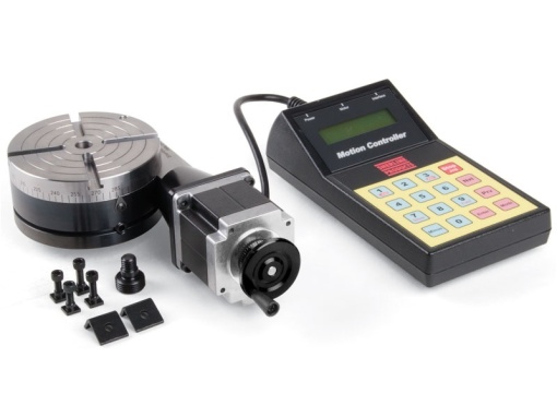 Controler cu masa rotativa cu pregatire CNC, freze Sherline