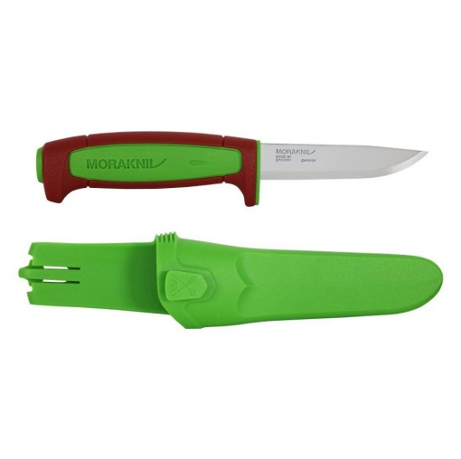 Cutit utilitar Basic Carbon 511, Editia 2024 - Green, Dala Red, Morakniv