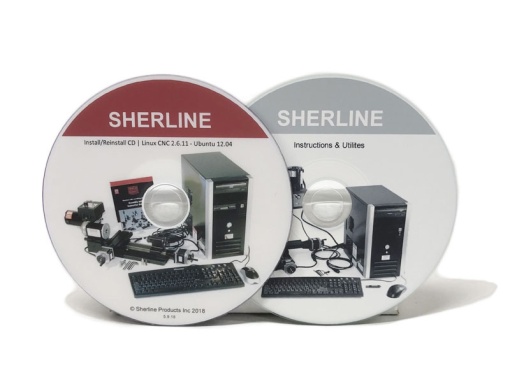 DVD software Sherline Linux OS/LinuxCNC