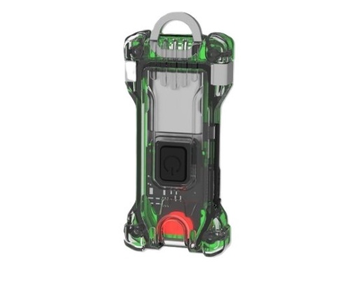 F09101GR Lanterna multifunctionala Zippy Extended Set WR Verde, Armytek