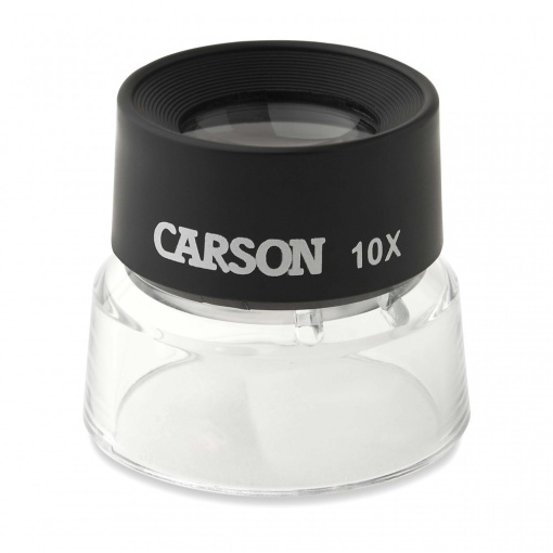 Lupa de focalizare LumiLoupe, putere 10x cu suport - Carson