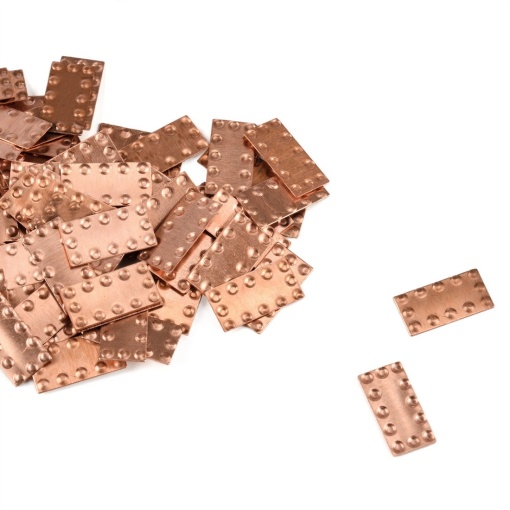 Set 100 placi de cupru pentru carene navomodele, Amati