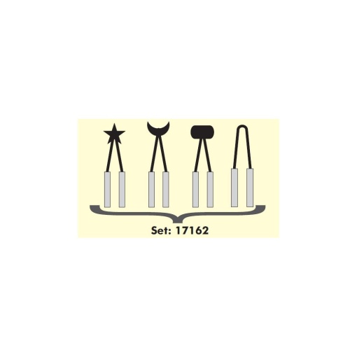 Set 4 varfuri pentru creion pirogravura,Star Tec