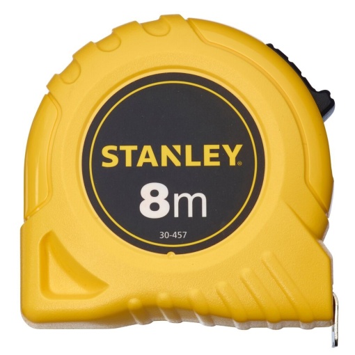 Stanley 1-30-457, ruleta clasica 8m, protectie Tylon, tru-zero, 8m x 25mm