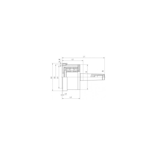 9157 Corp cu con morse Bison, conicitate 2