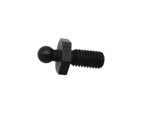 Parte inferioara surub cromat negru M5 - 10 mm pentru sisteme de fixare LOXX