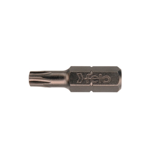 Set 10 biti Felo, seria Industrial profil Torx TR, C6.3, TTX8, 25mm