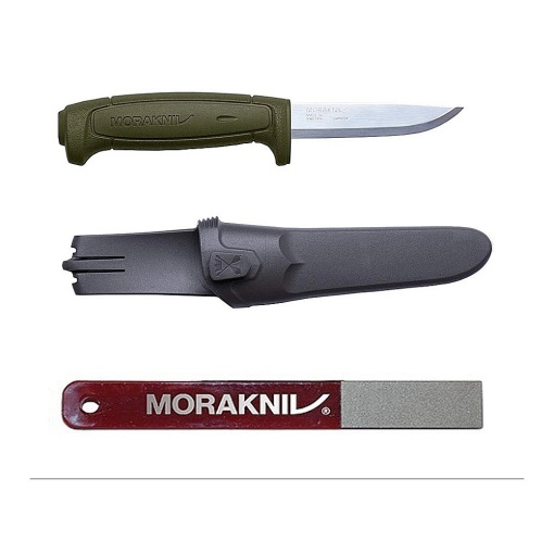 Set Cutit Morakniv utilitar Basic 511 + Diamant ascutire, Morakniv