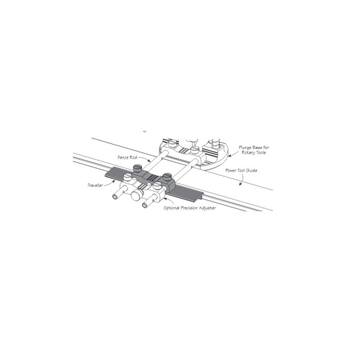 Calator 6", Veritas, pentru baza de plonjare a sculelor rotative.