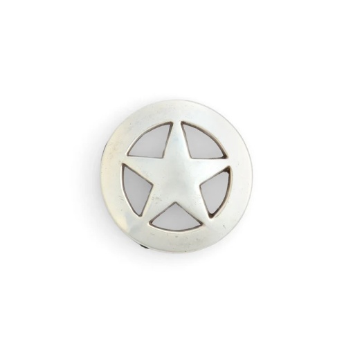 Ornamente Stea placate cu argint Tandy Leather SUA