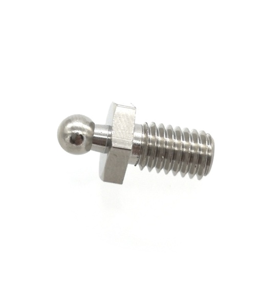 Parte inferioara surub nichelat M6 x 10 mm pentru sisteme de fixare LOXX