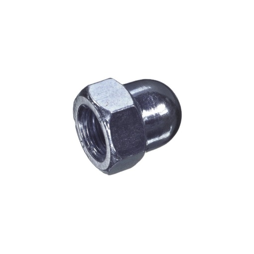 Piulite hexagonale infundate M4-M20 DIN1587 otel inox A2, 5 bucati