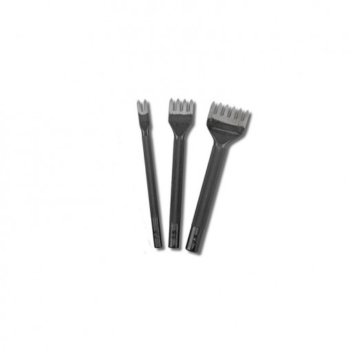 Set dalti japoneze Seiwa cusaturi piele oblice 3mm