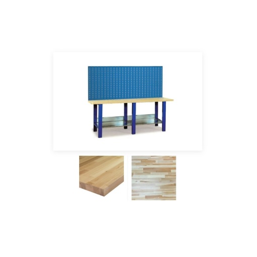 2000-19 Banc de lucru 2000 mm cu blat din lemn de fag multistrat