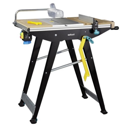 Banc de lucru 4 in 1 Wolfcraft Master cut 1500 6906000, sarcina maxima 200 kg