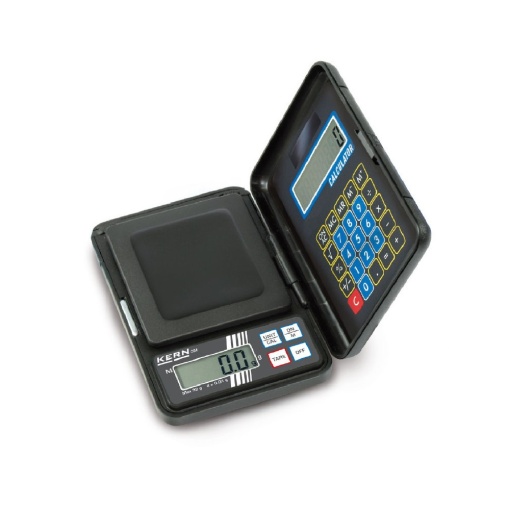 Cantar digital Kern, 1000 gr max, cu calculator integrat pentru bijutieri