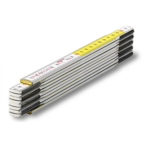 Metru pliabil lemn HF 2/10, 2 m, SOLA