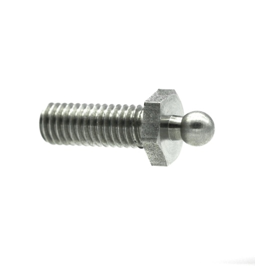 Parte inferioara surub nichelat M6 - 16 mm pentru sisteme de fixare LOXX