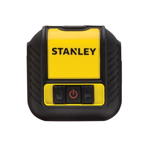 Stanley STHT77498-1, nivela laser cubix cu linie in cruce, lumina rosie, auto-nivelare, prindere cu clema, QuickLink, raza actiune 12m, include 2 baterii AA, clema si husa